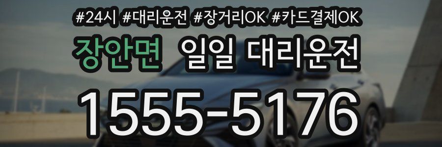 장안면 일일 대리운전