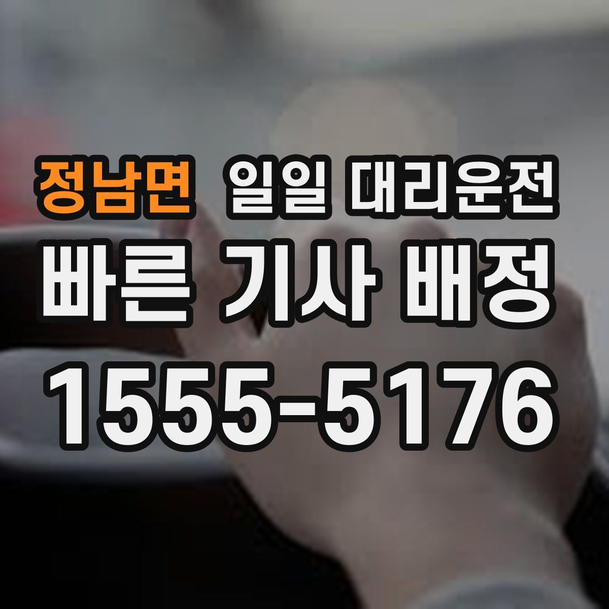 정남면 일일 대리운전