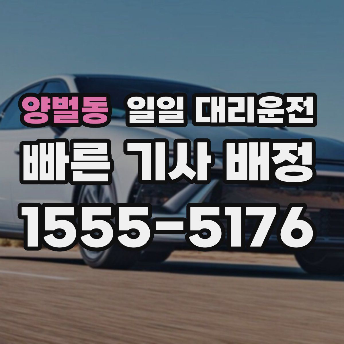 양벌동 일일 대리운전