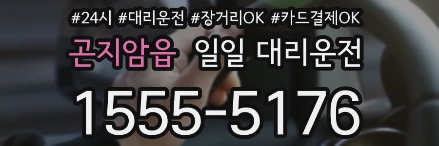 곤지암읍 일일 대리운전