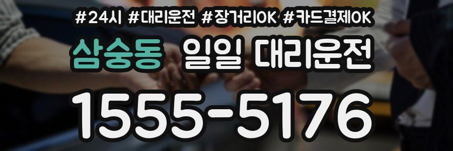 삼숭동 일일 대리운전