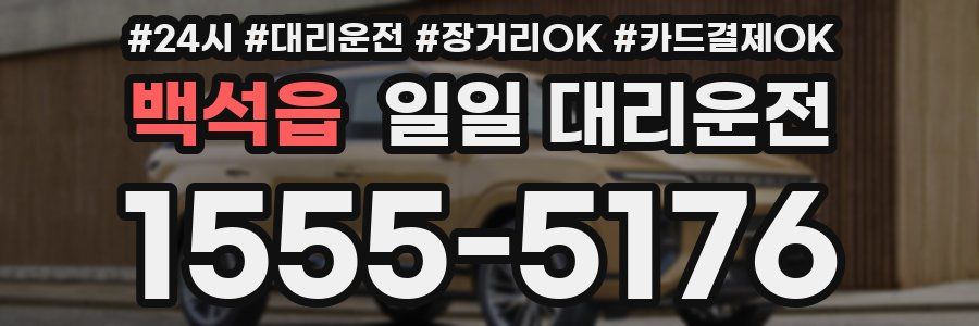 백석읍 일일 대리운전