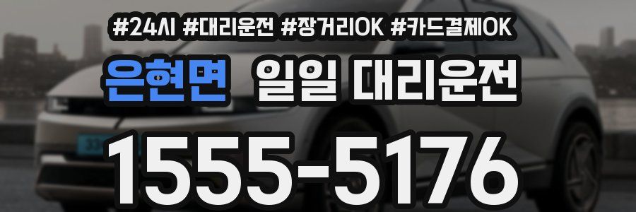 은현면 일일 대리운전