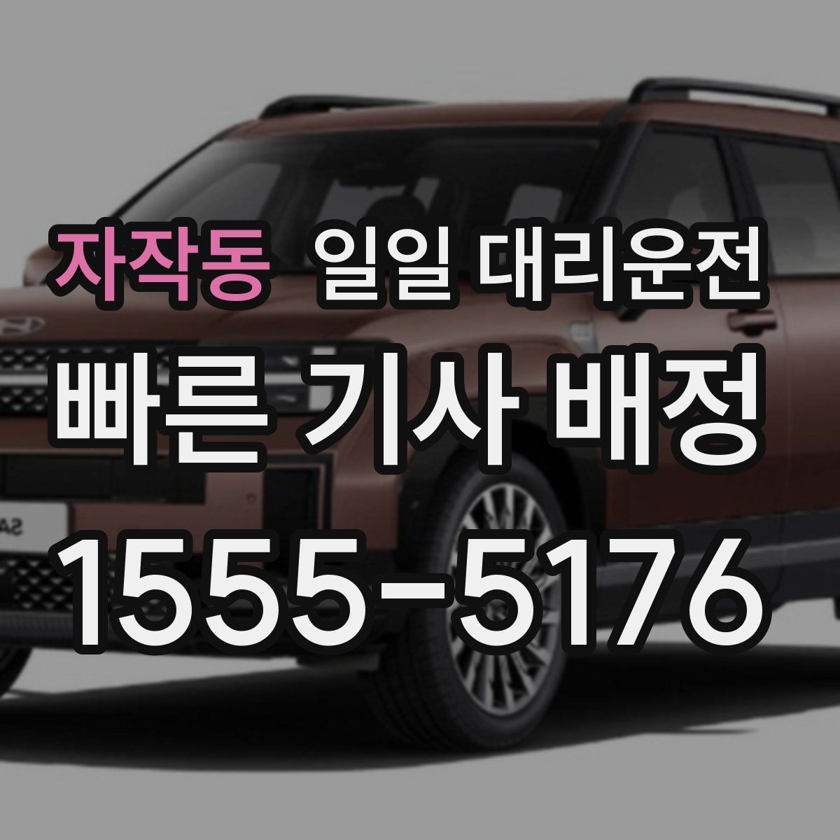 자작동 일일 대리운전