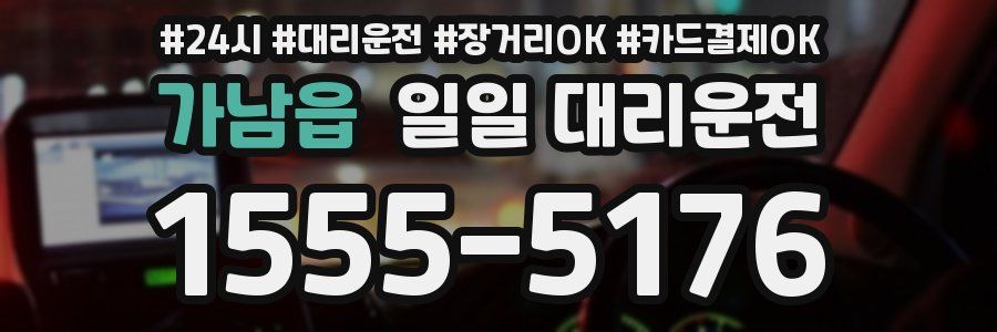 가남읍 일일 대리운전