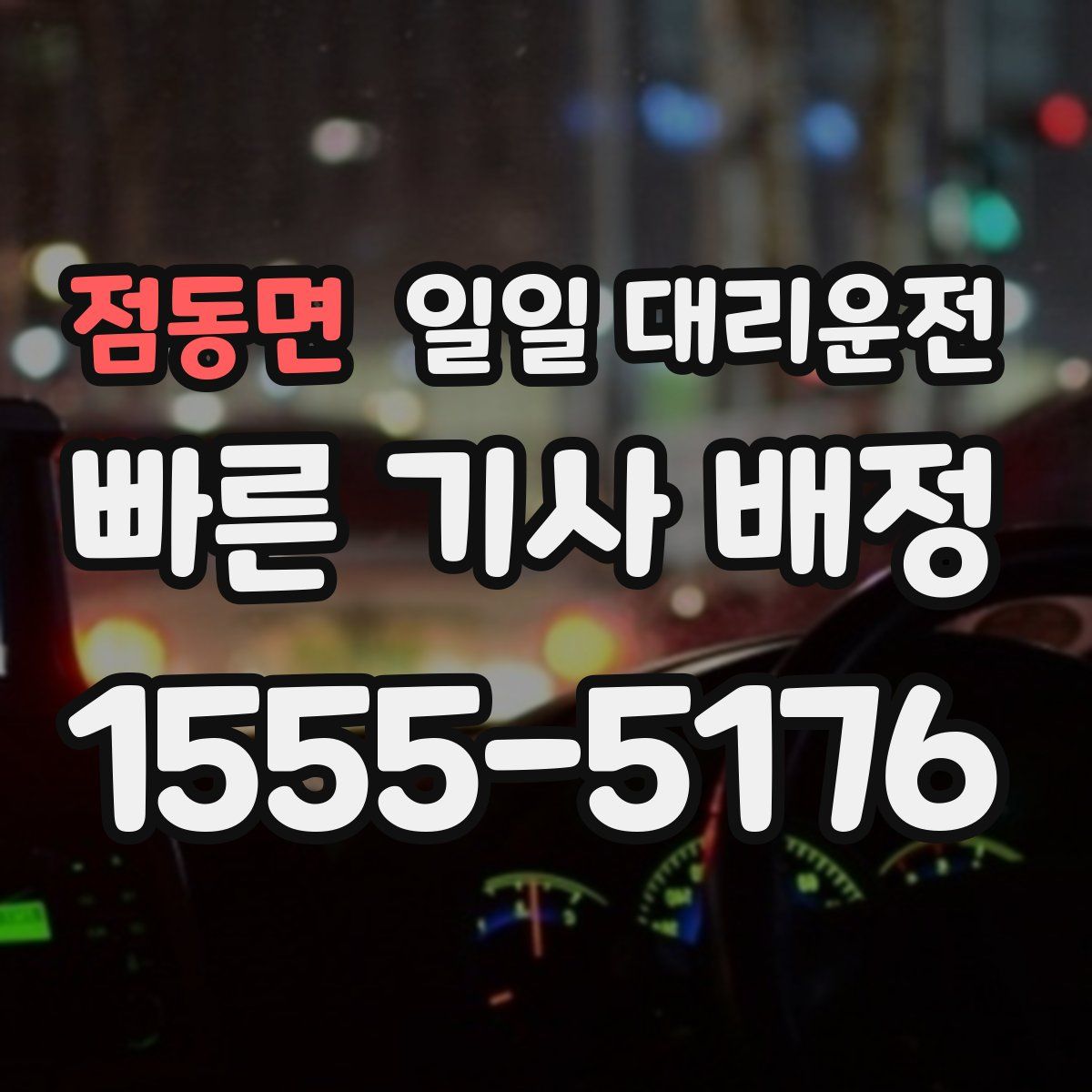 점동면 일일 대리운전