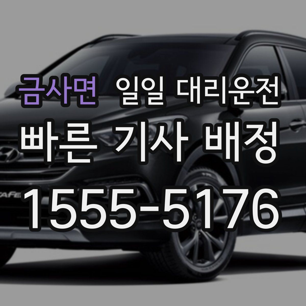 금사면 일일 대리운전