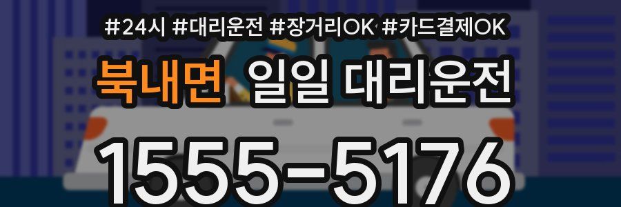 북내면 일일 대리운전