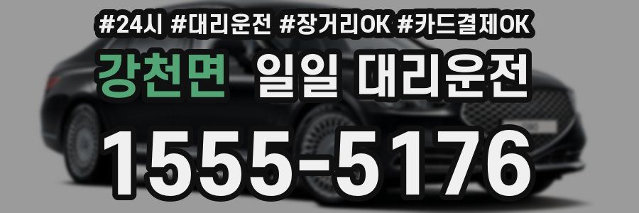 강천면 일일 대리운전