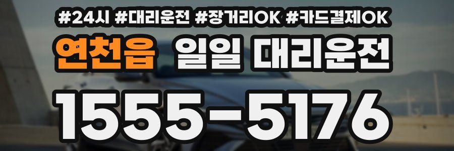 연천읍 일일 대리운전