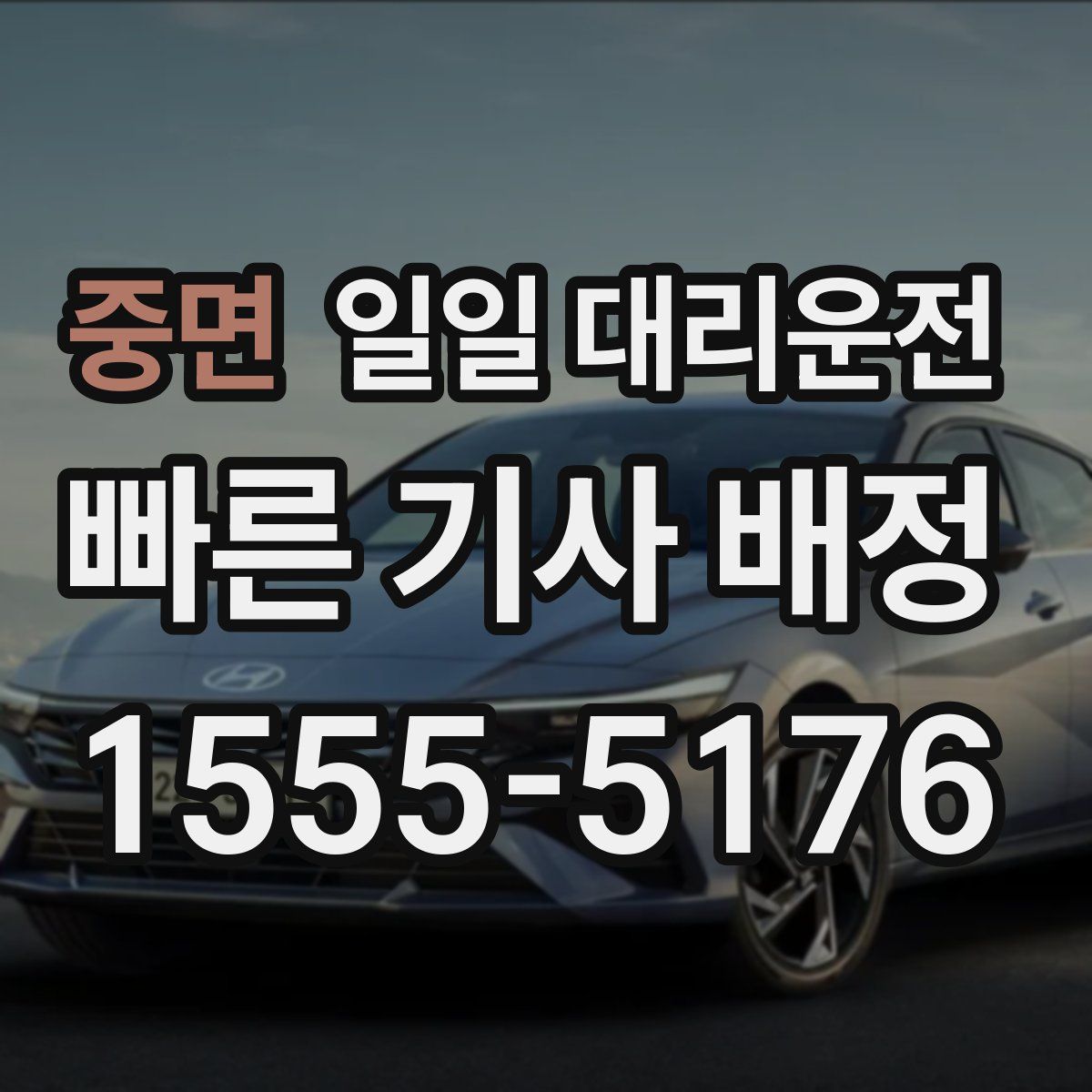 중면 일일 대리운전