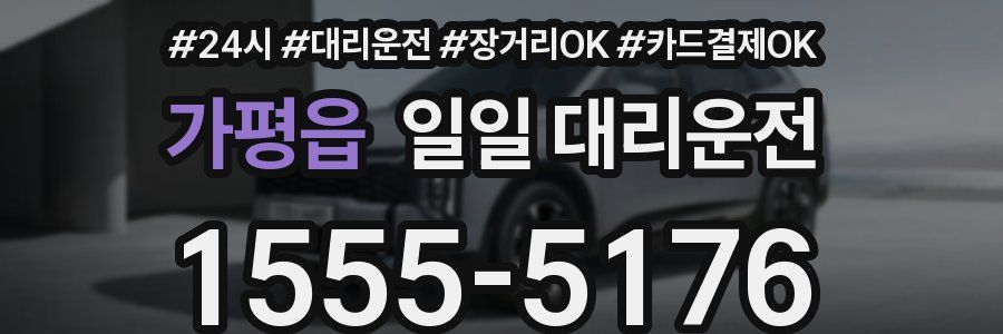 가평읍 일일 대리운전
