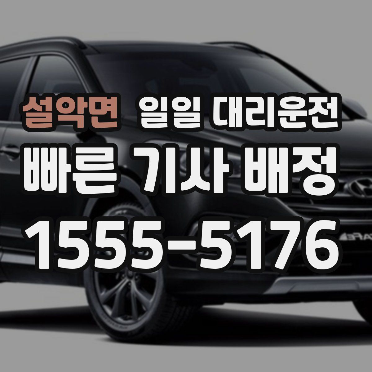 설악면 일일 대리운전