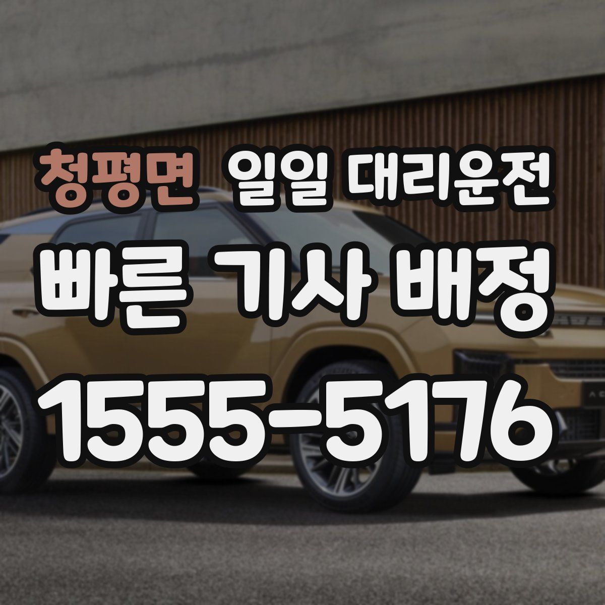 청평면 일일 대리운전