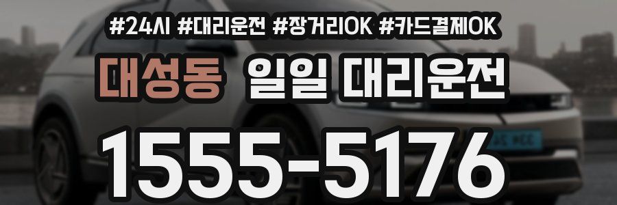 대성동 일일 대리운전