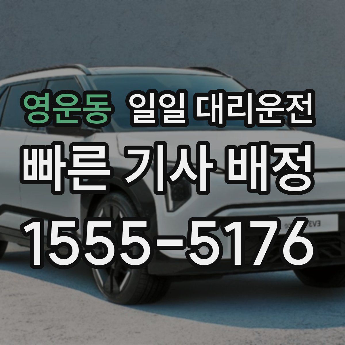 영운동 일일 대리운전