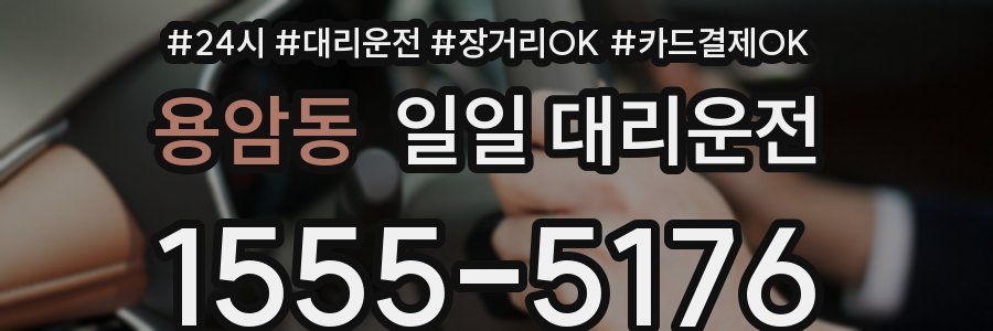 용암동 일일 대리운전