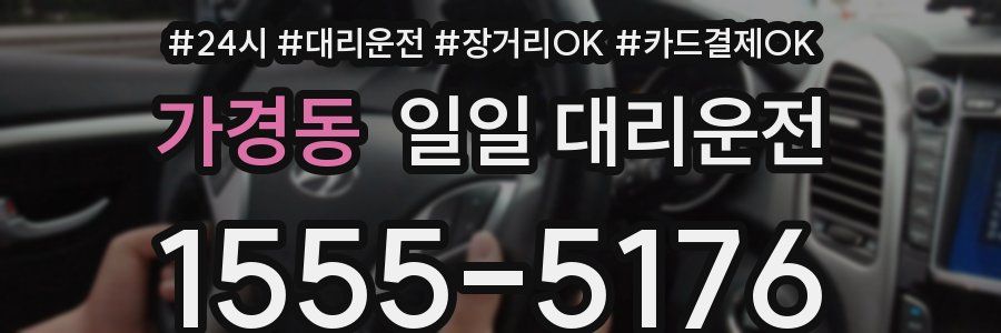 가경동 일일 대리운전