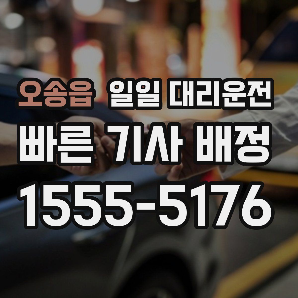 오송읍 일일 대리운전