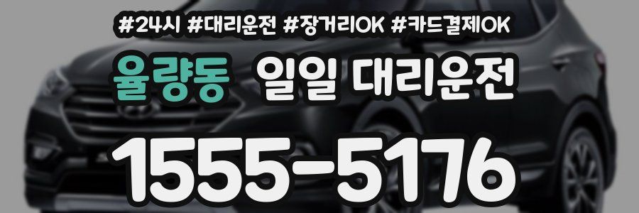 율량동 일일 대리운전