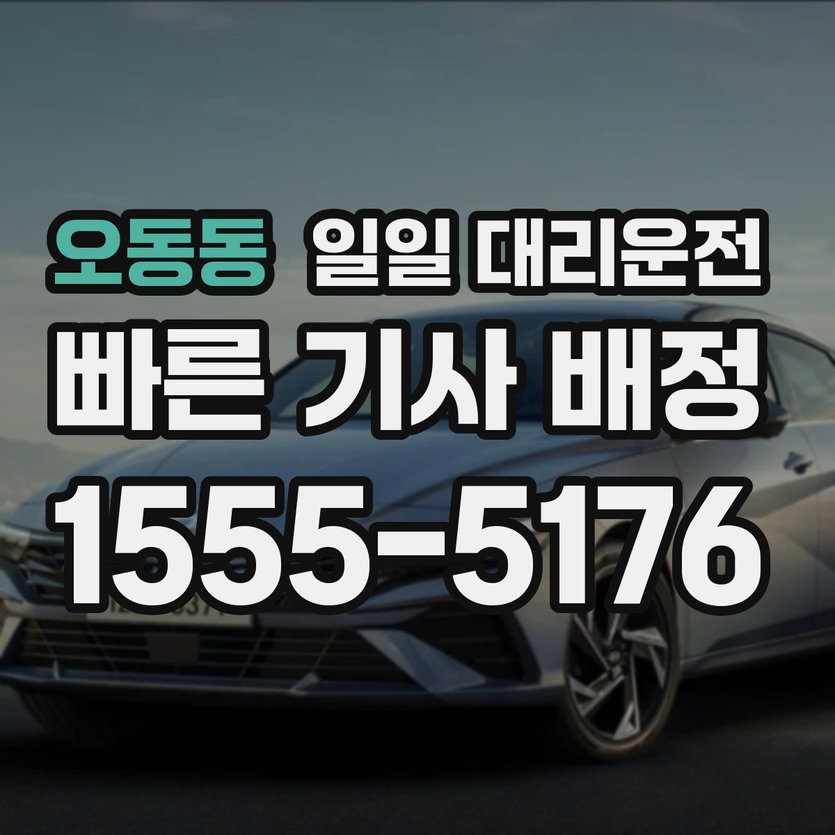 오동동 일일 대리운전