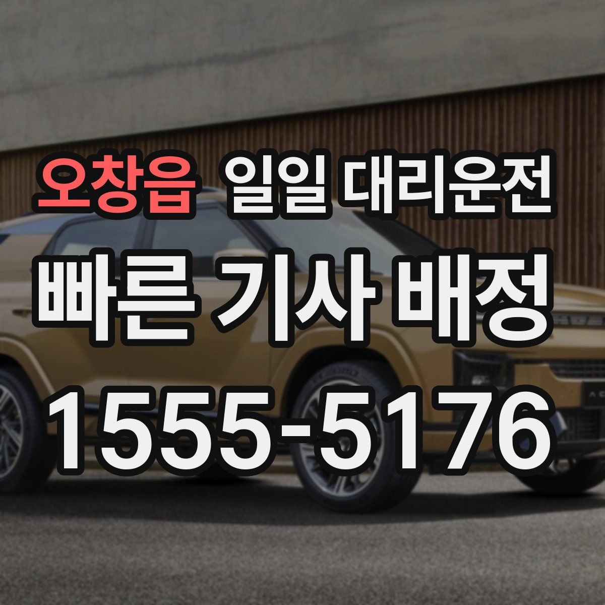 오창읍 일일 대리운전
