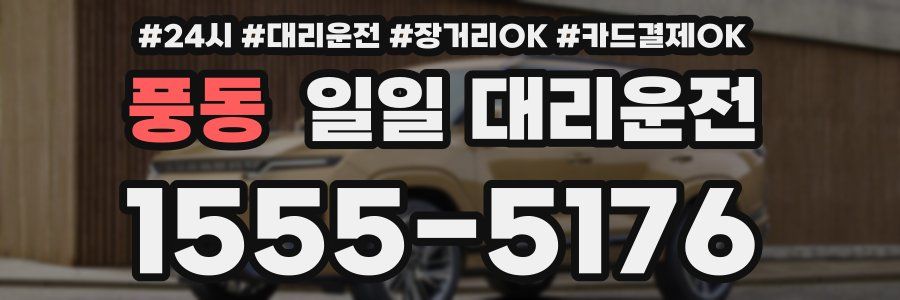 풍동 일일 대리운전