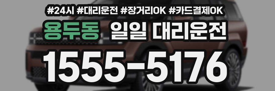 용두동 일일 대리운전