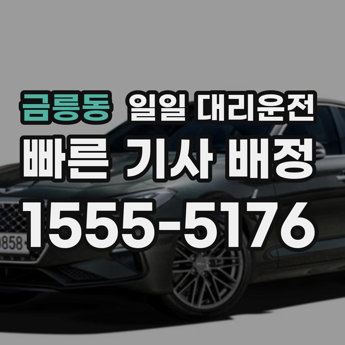 금릉동 일일 대리운전