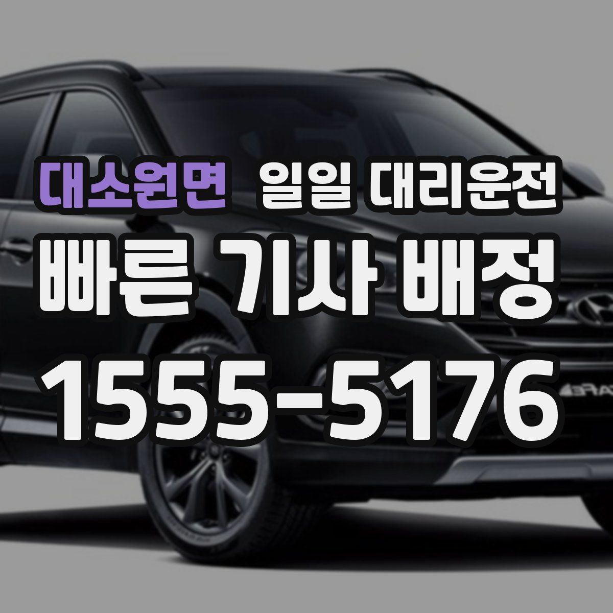 대소원면 일일 대리운전