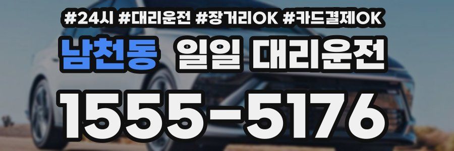남천동 일일 대리운전