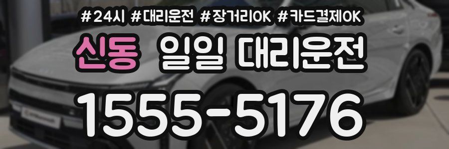 신동 일일 대리운전