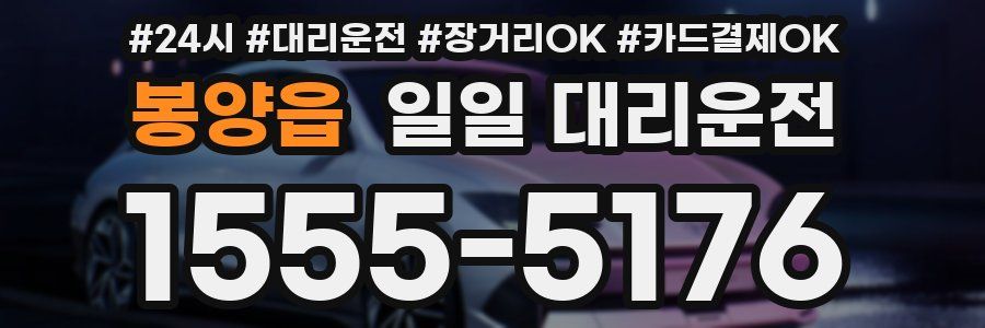 봉양읍 일일 대리운전