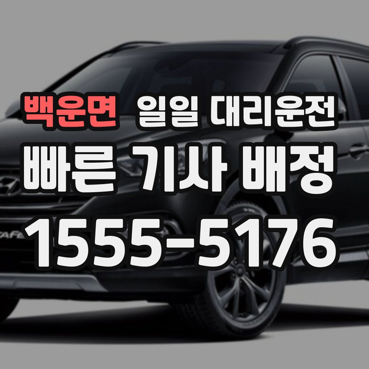 백운면 일일 대리운전
