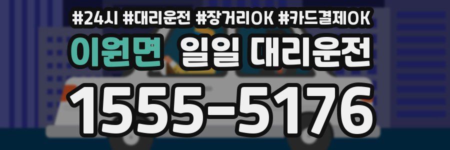 이원면 일일 대리운전