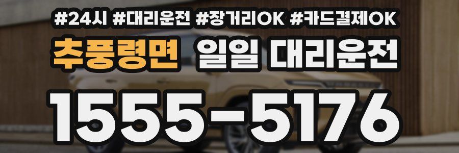 추풍령면 일일 대리운전