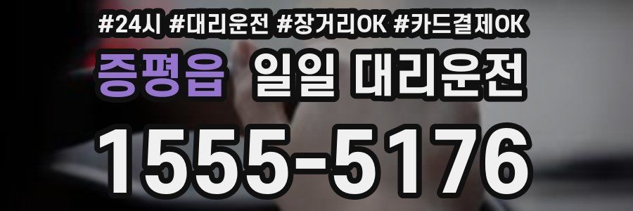 증평읍 일일 대리운전