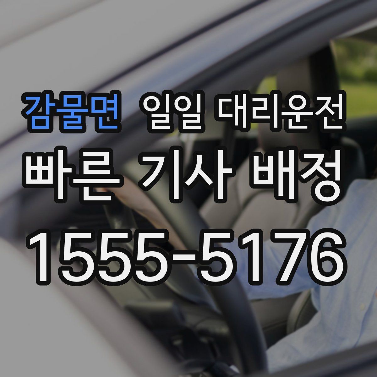 감물면 일일 대리운전
