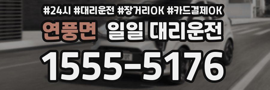 연풍면 일일 대리운전