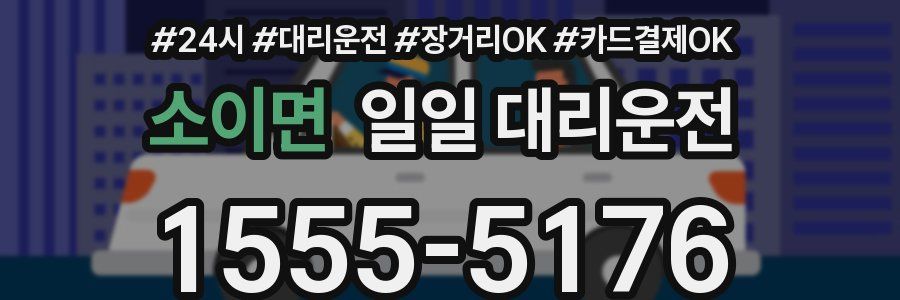 소이면 일일 대리운전