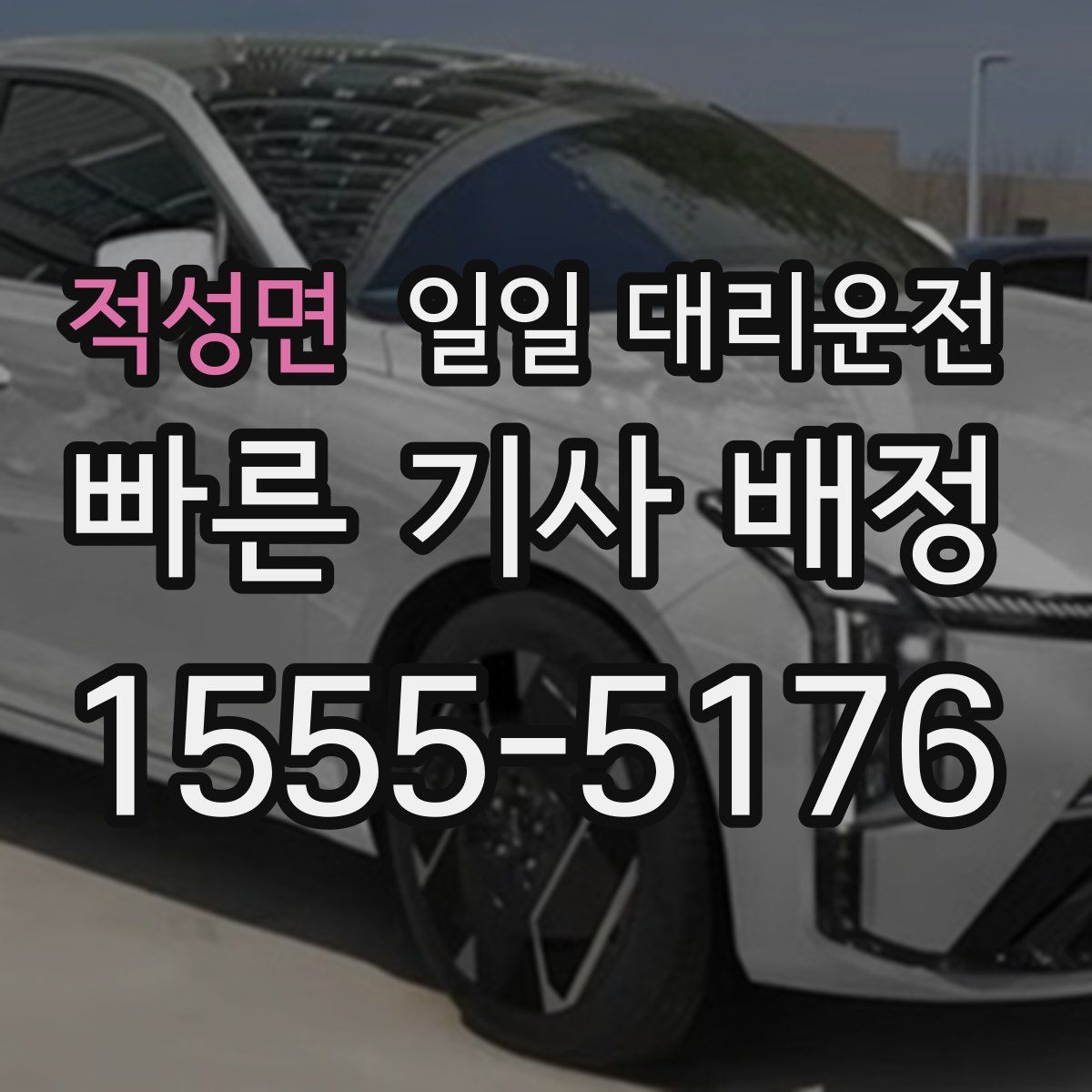 적성면 일일 대리운전