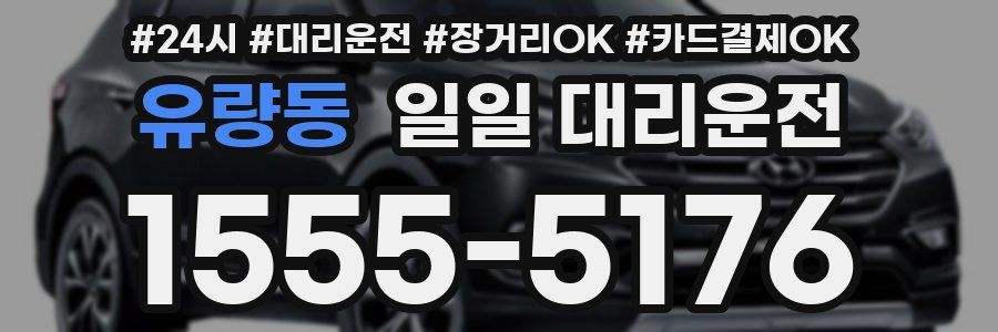 유량동 일일 대리운전