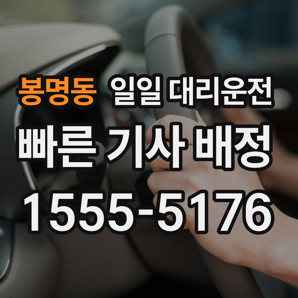 봉명동 일일 대리운전