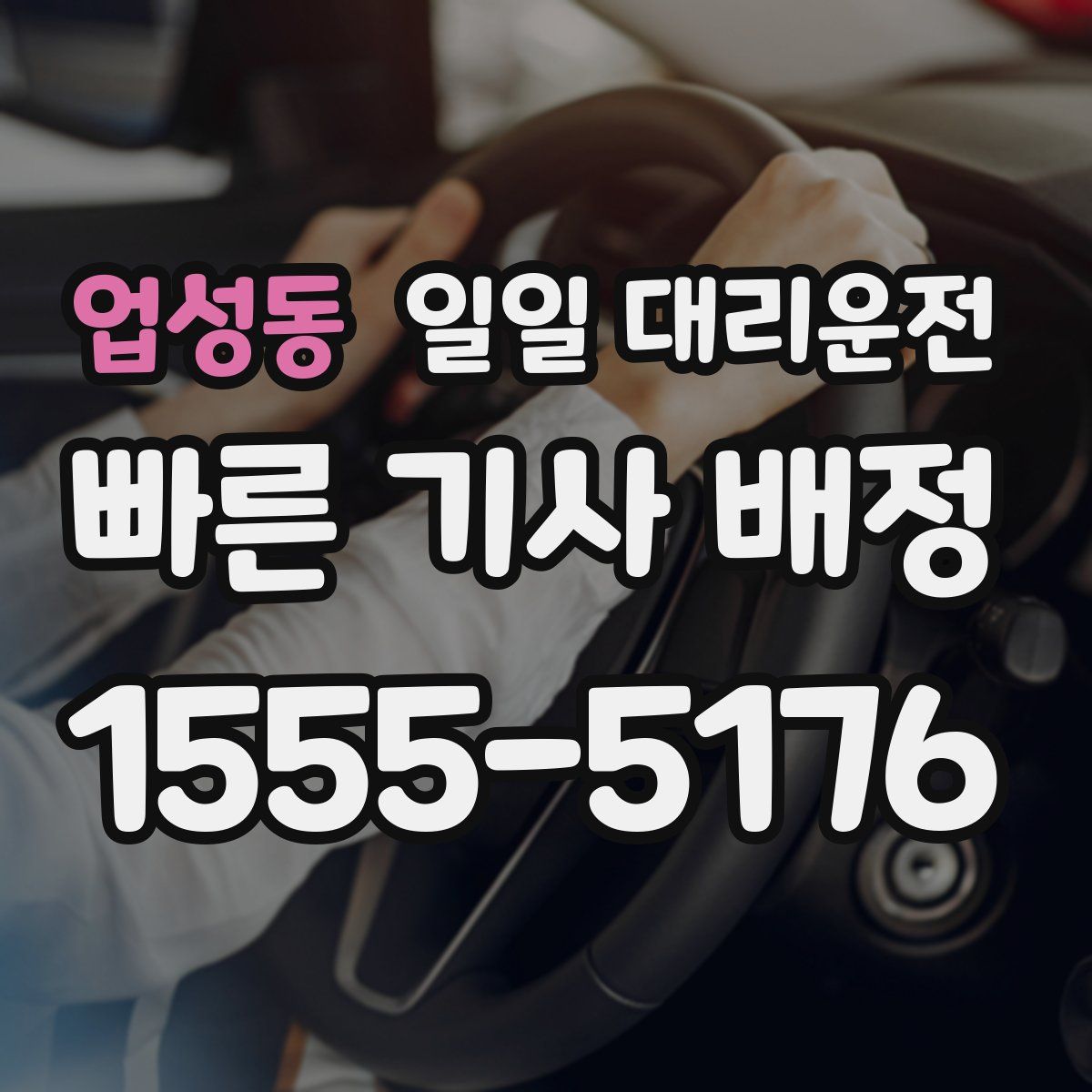 업성동 일일 대리운전