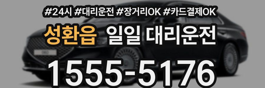 성환읍 일일 대리운전
