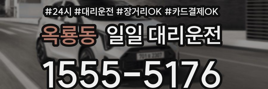 옥룡동 일일 대리운전