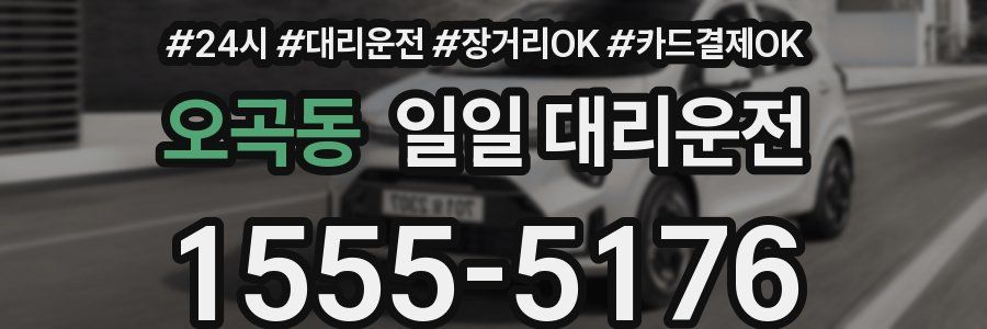 오곡동 일일 대리운전