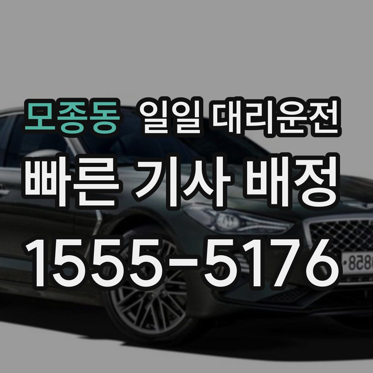 모종동 일일 대리운전