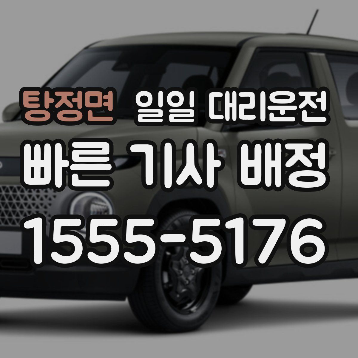 탕정면 일일 대리운전