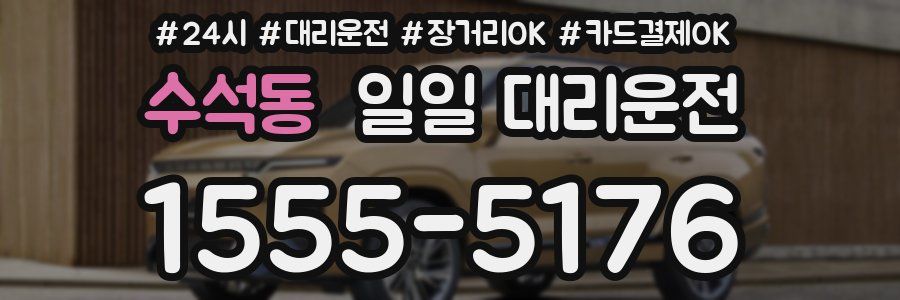 수석동 일일 대리운전